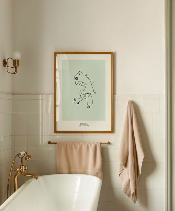 Every child is an artist - Ilustrações Personalizadas Catita illustrations