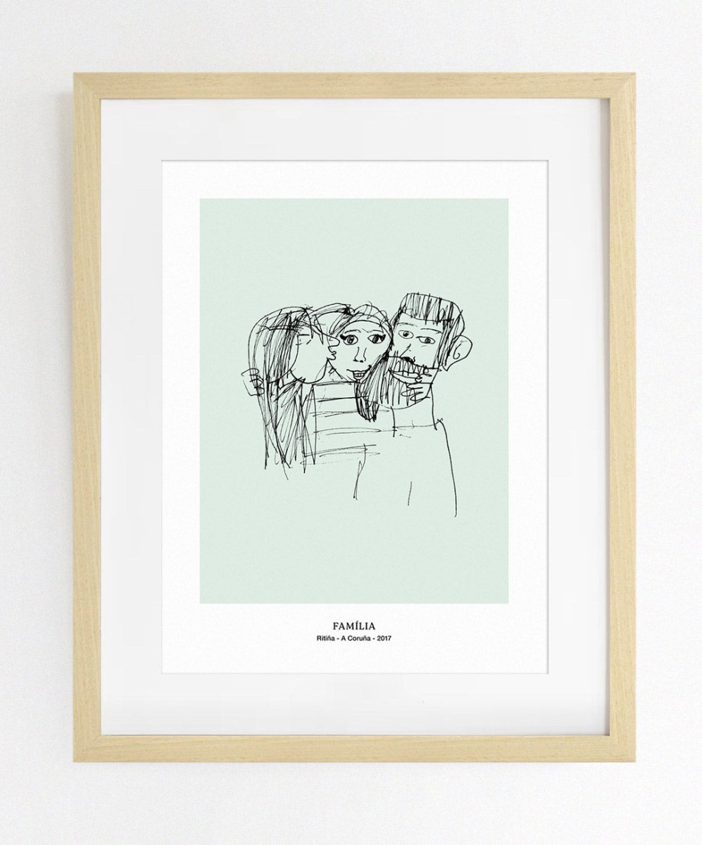 Every child is an artist - Ilustrações Personalizadas Catita illustrations