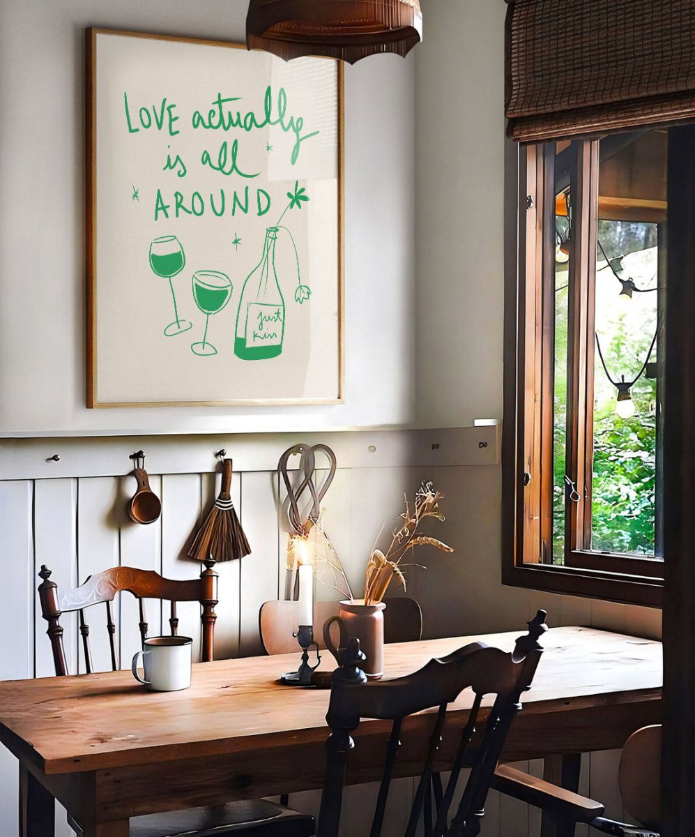Love actually is all around - Posters Catita illustrations