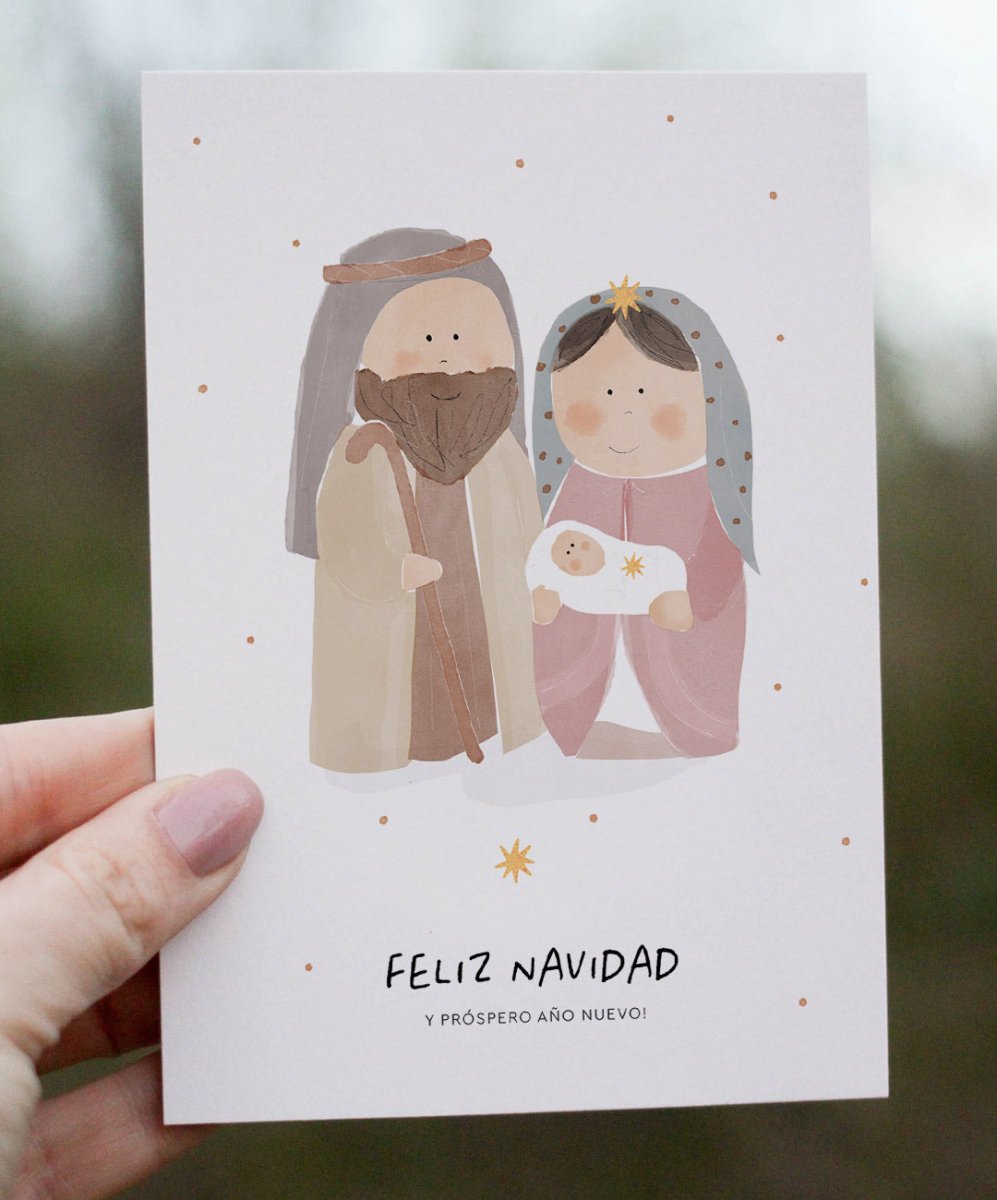 Postal Feliz Natal - Postais Catita illustrations