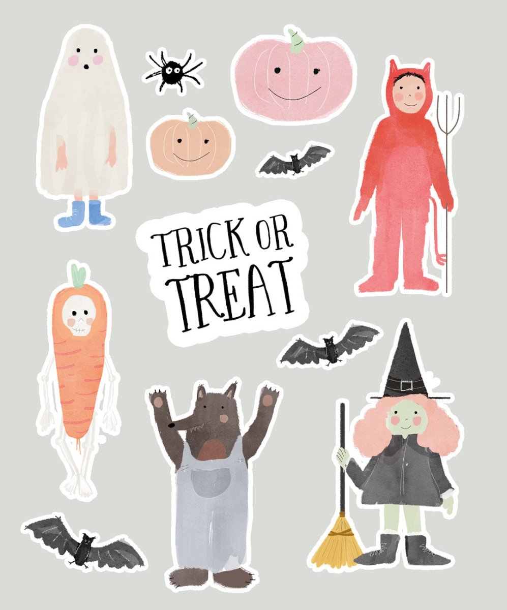 Mega Pack "This is Halloween" - Tatuagens Temporárias Catita illustrations