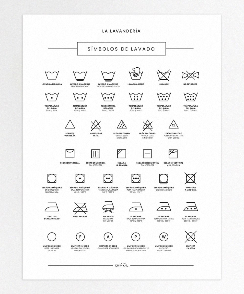 Pack Lavandaria - Posters Catita illustrations