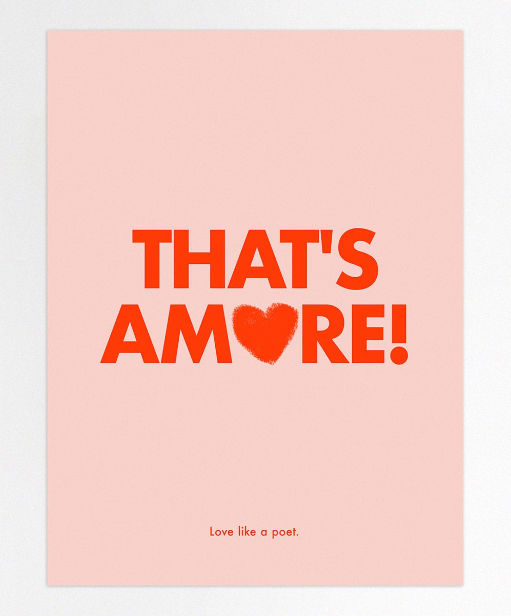 That's Amore - Posters Catita illustrations