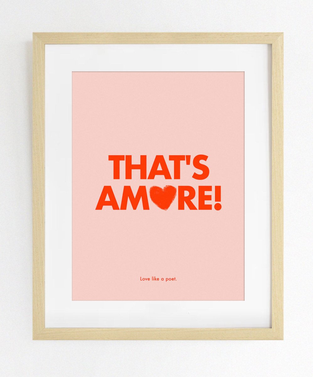 That's Amore - Posters Catita illustrations