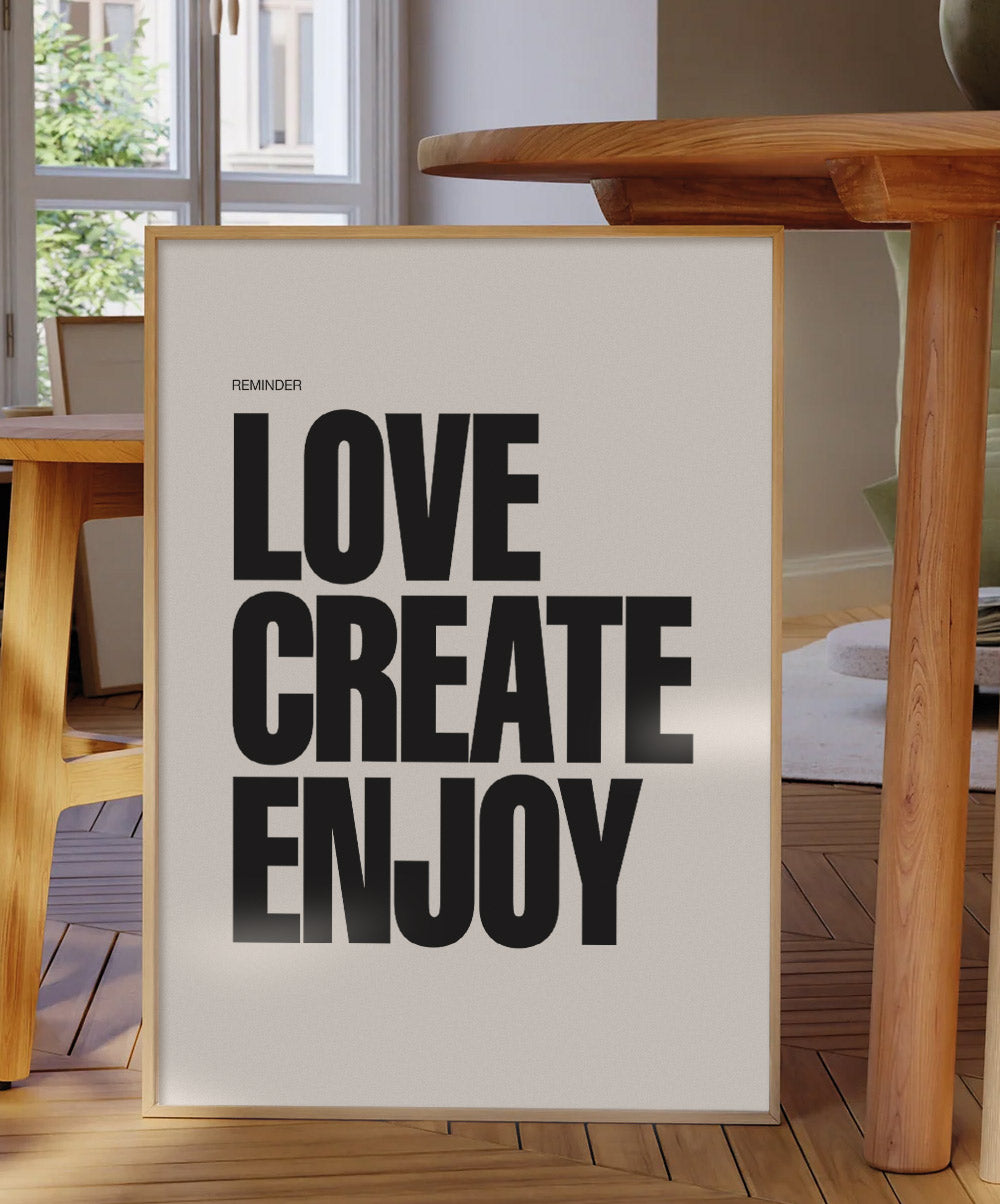 Love Create Enjoy