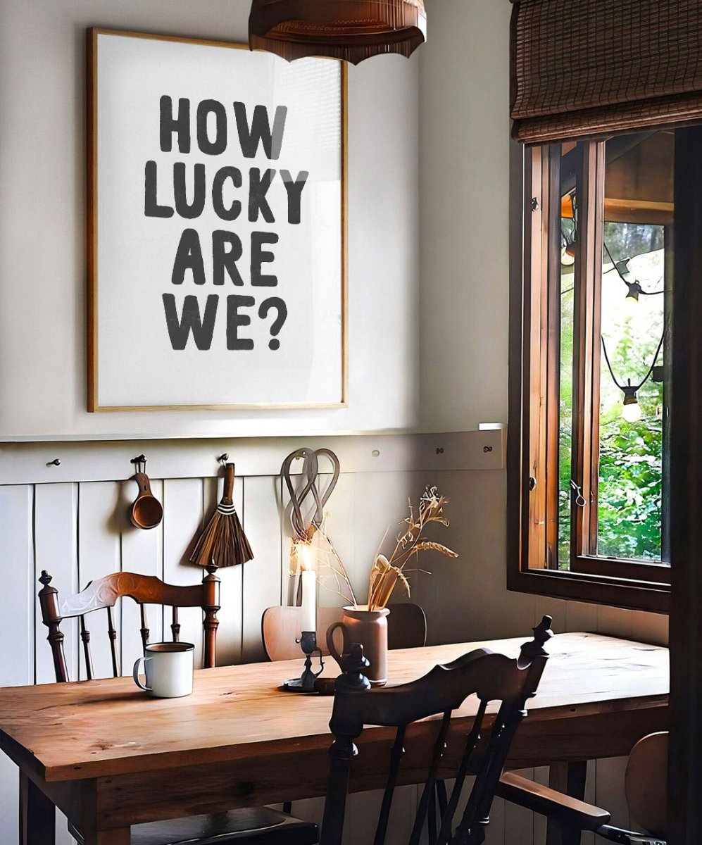 How Lucky Are We? - Posters Catita illustrations