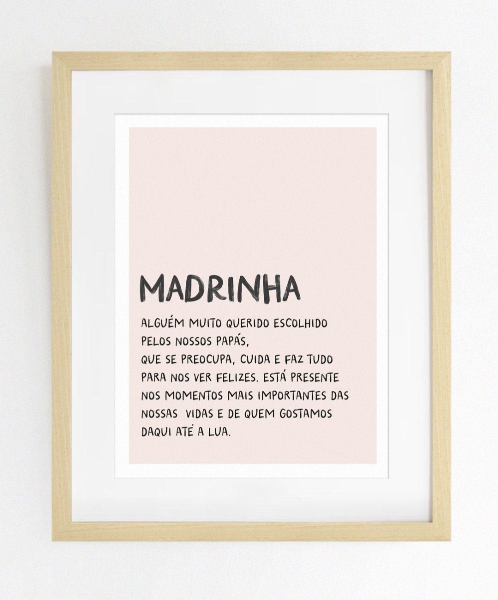 Madrinha - Posters Catita illustrations