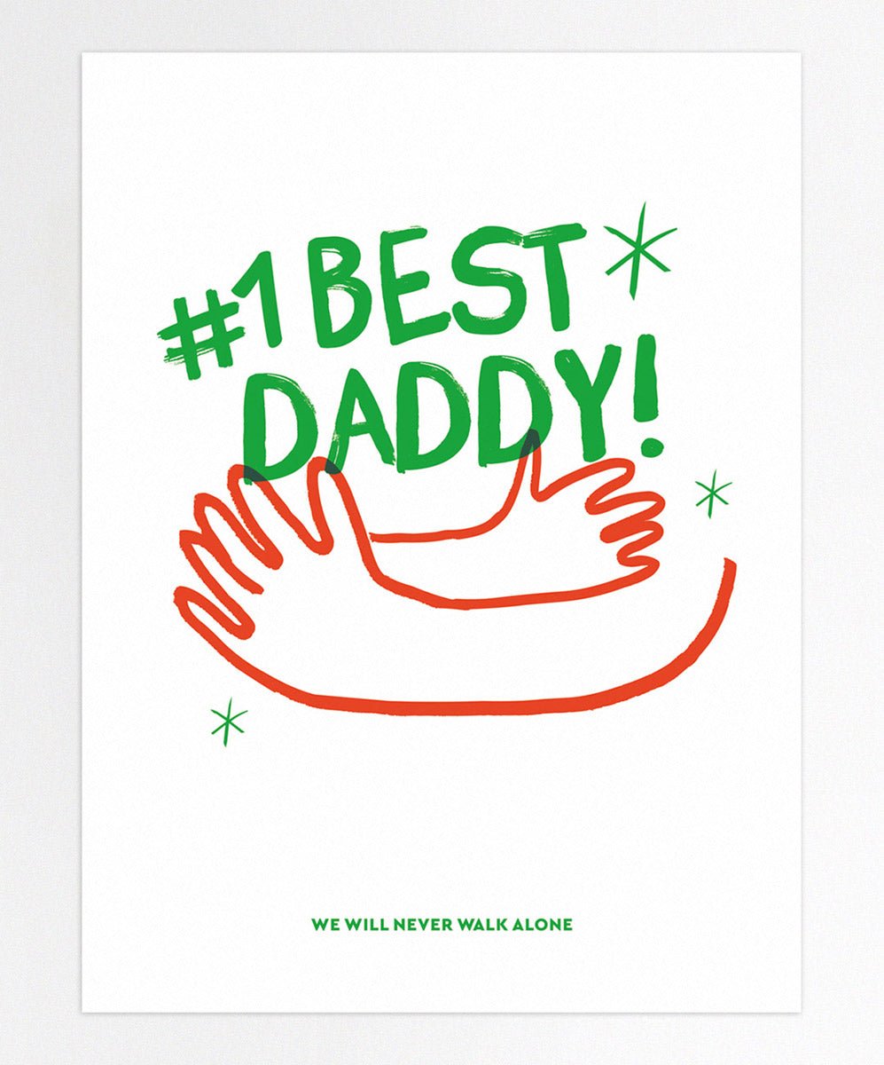 Poster 1 Best Daddy - Posters Catita illustrations