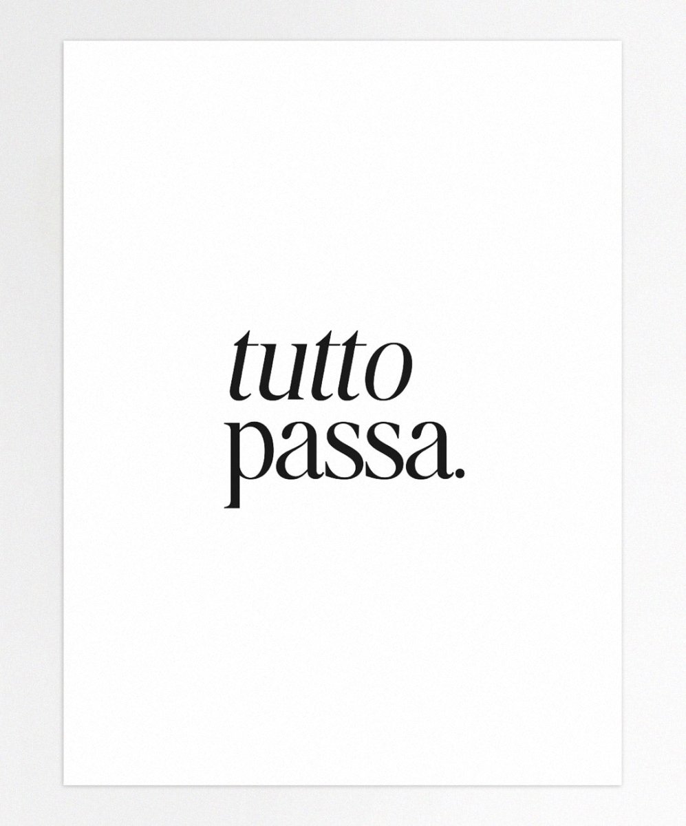 Tutto passa - Posters Catita illustrations