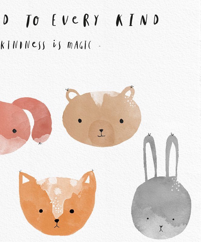Be Kind to Every Kind - Posters Catita illustrations
