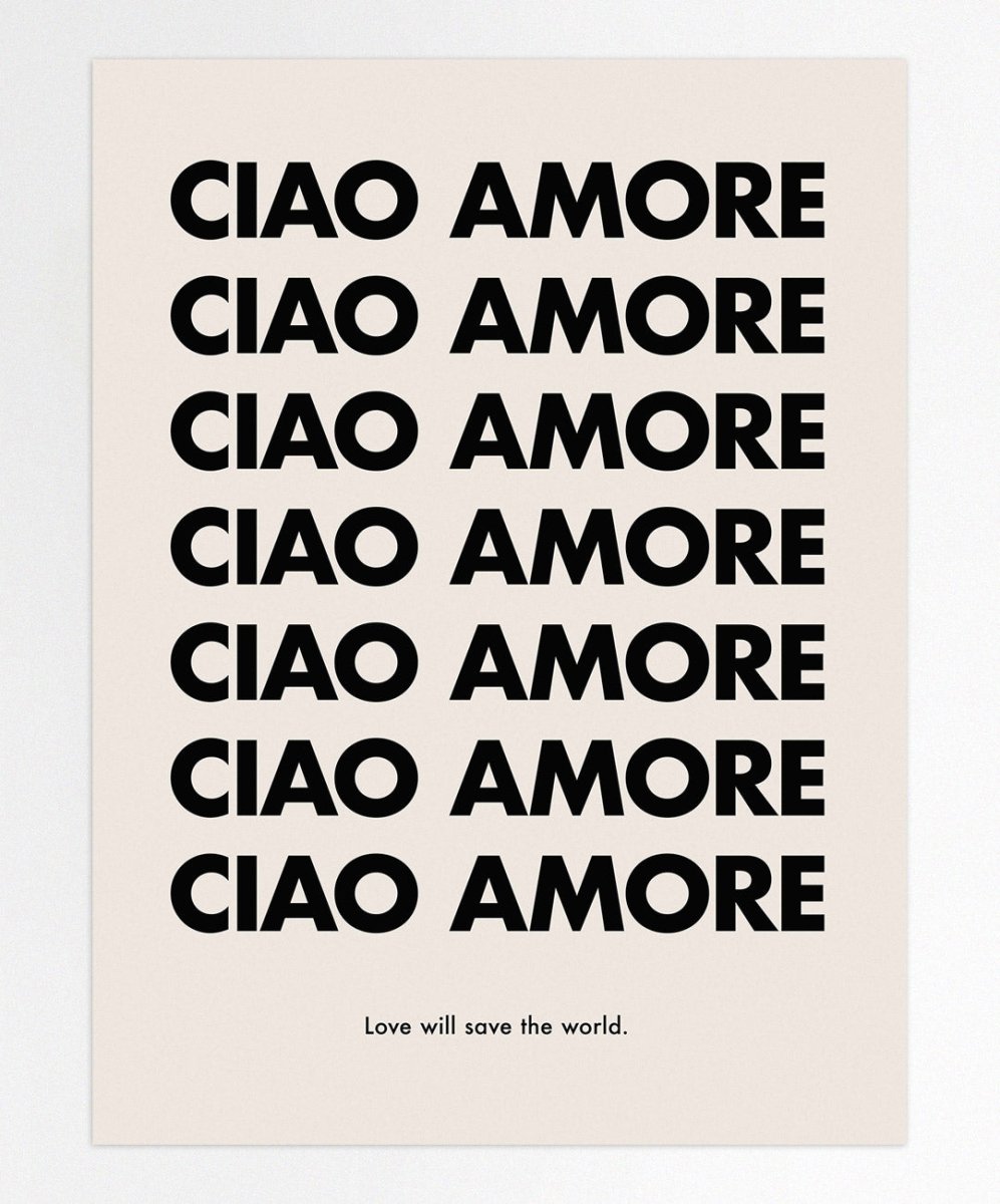 Ciau Amore - Posters Catita illustrations