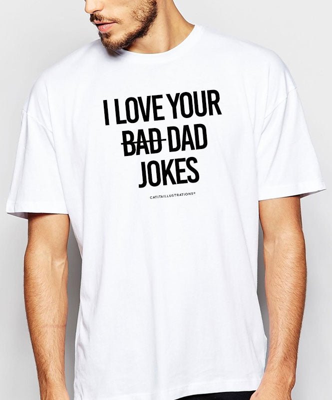 Dad Jokes - T-shirts Catita illustrations