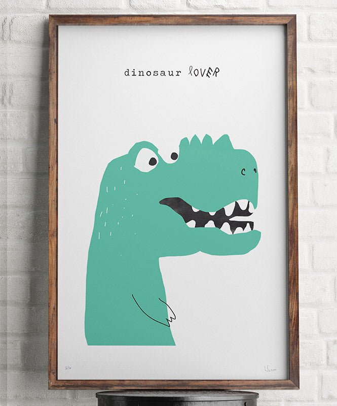 Dinosaur Lover Edição Limitada - Posters Catita illustrations