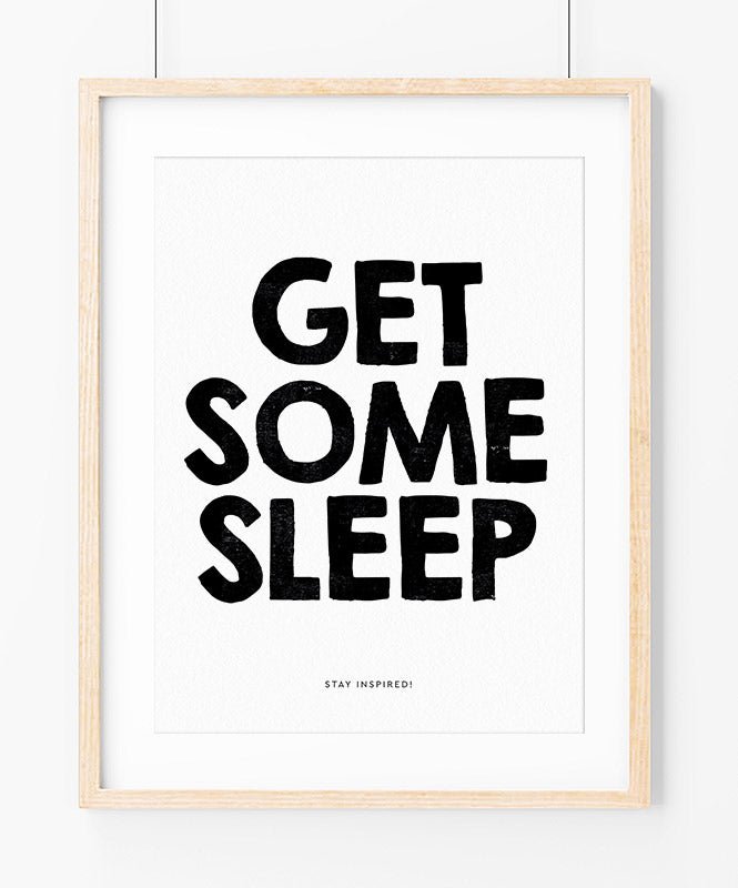 Get Some Sleep - Posters Catita illustrations
