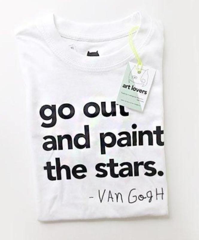 Go out and paint the stars - T-shirts Catita illustrations