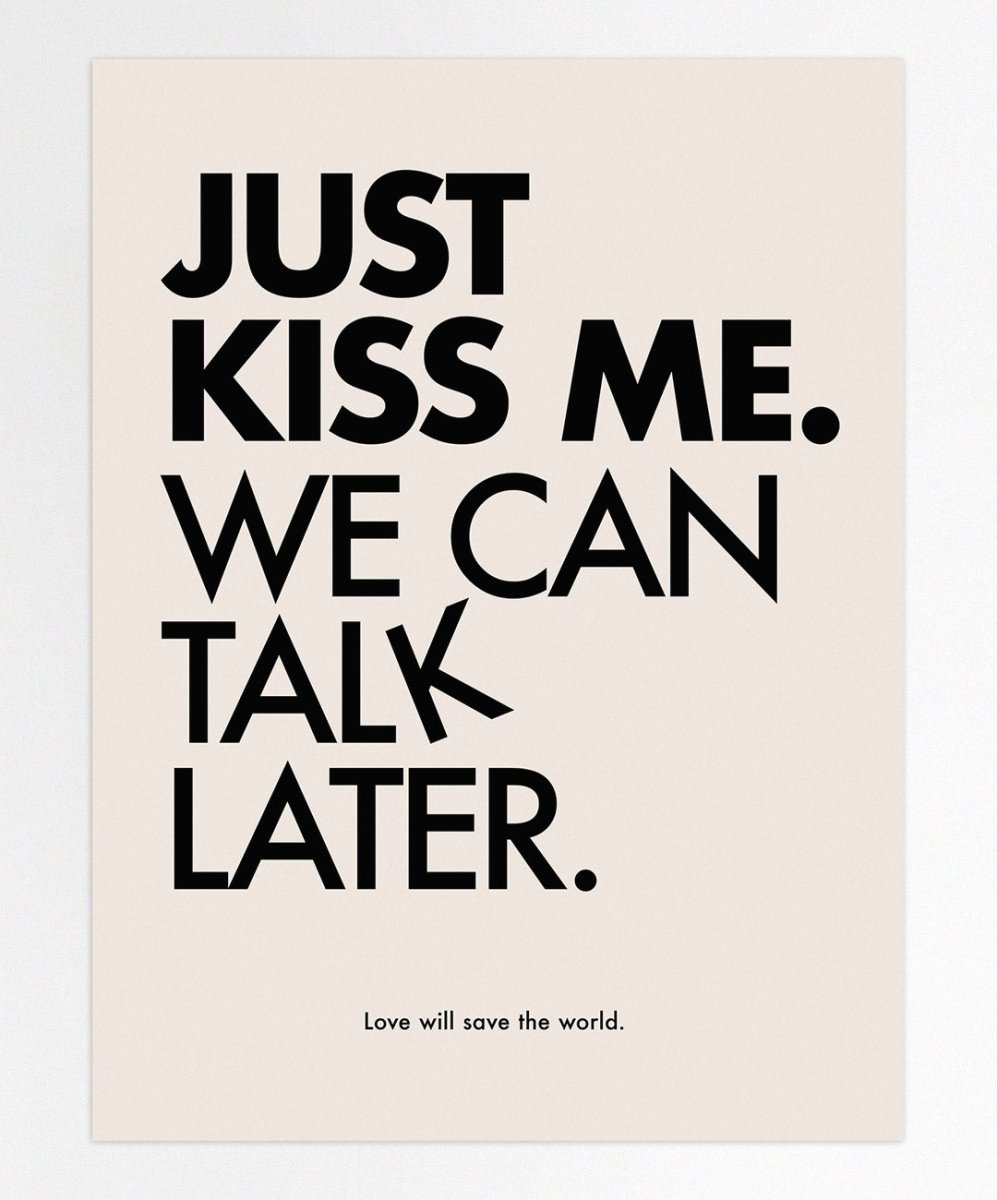 Just Kiss - Posters Catita illustrations