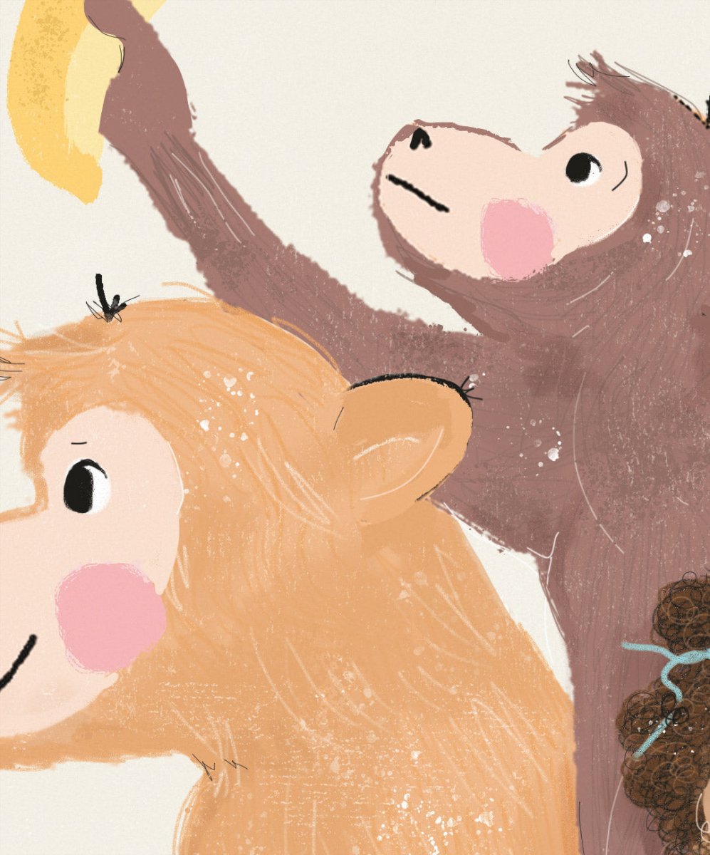 Let's Monkey Around - Posters Catita illustrations