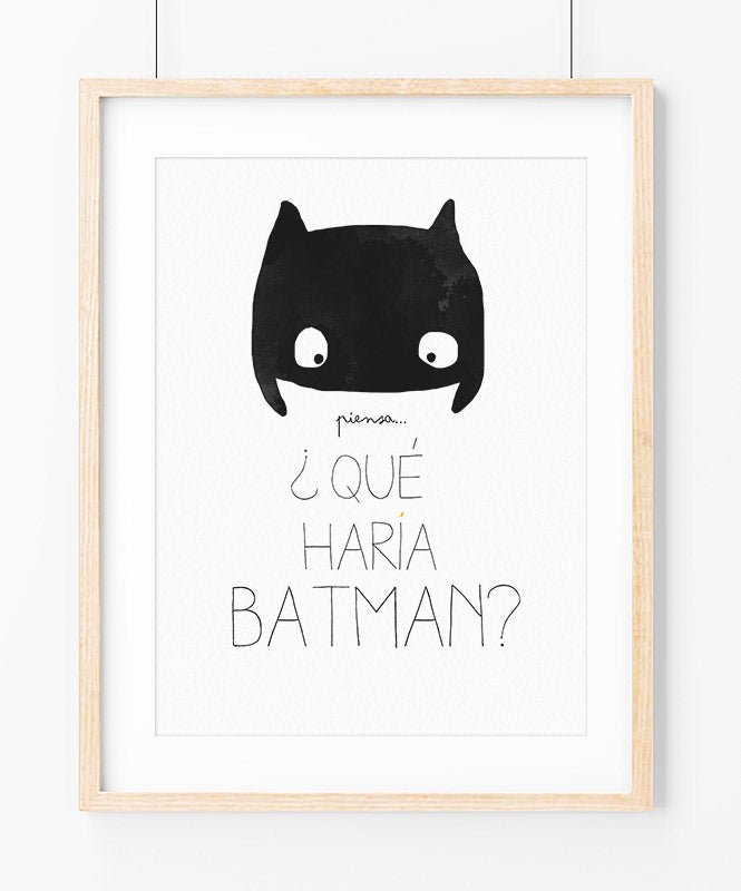 Mini Bat - Posters Catita illustrations