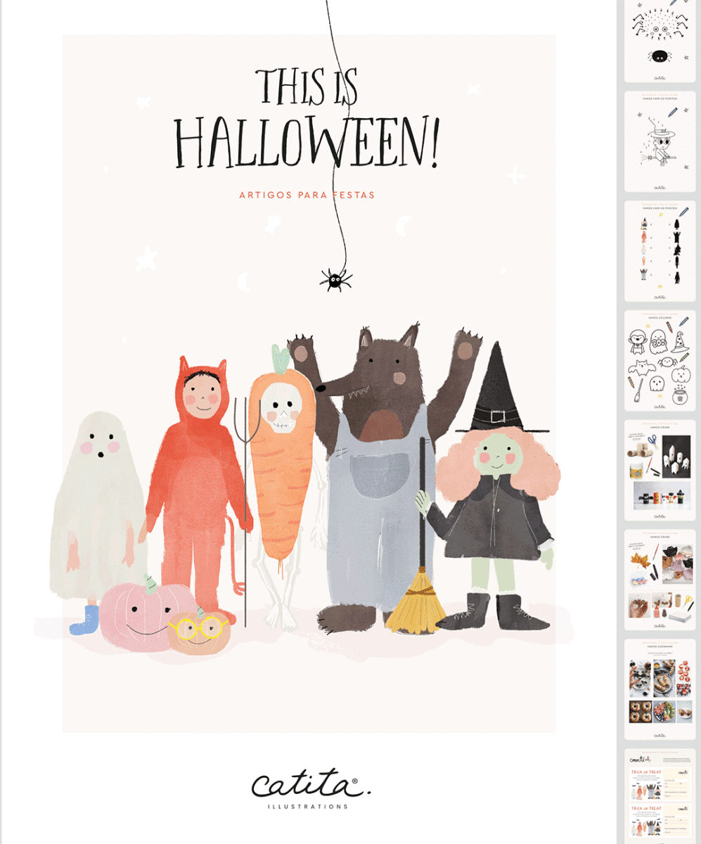 Pack Festa "This is Halloween" - Artigos para Festas Catita illustrations