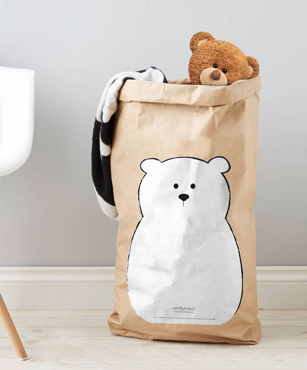 Paperbag Big Bear - Paperbags Catita illustrations