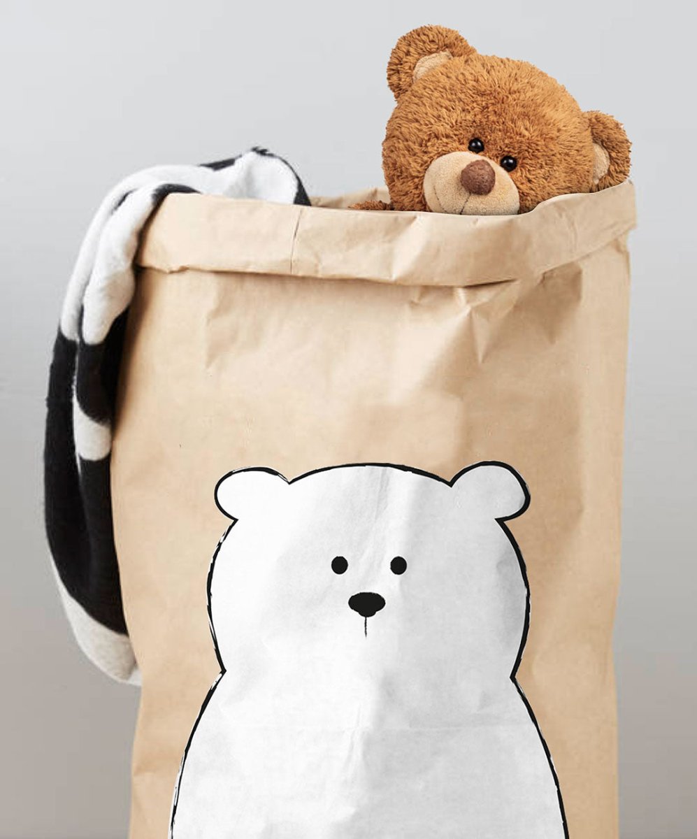 Paperbag Big Bear - Paperbags Catita illustrations