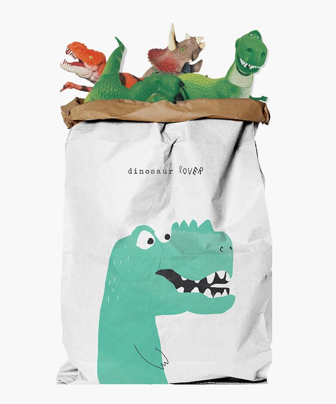 Paperbag Dinosaur Lover - Paperbags Catita illustrations