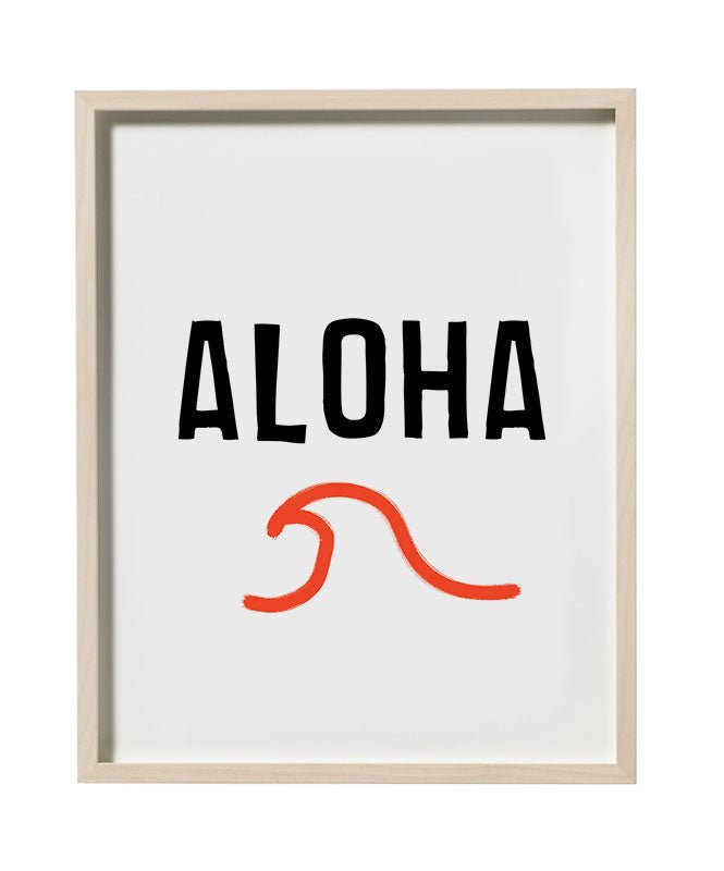 Poster Aloha - Posters Catita illustrations
