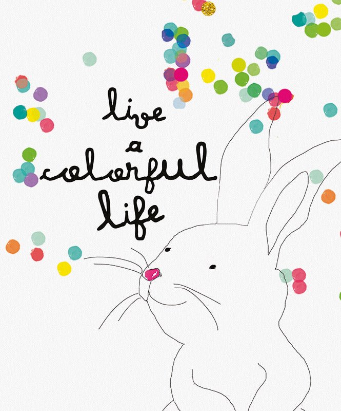 Poster Colorful Life - Posters Catita illustrations
