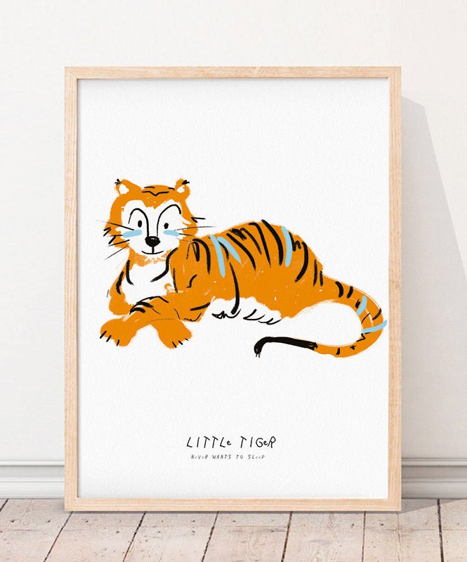 Poster Pequeno Tigre - Posters Catita illustrations