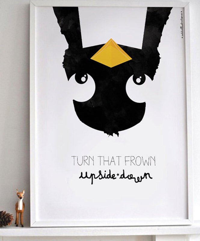 Poster Upside Down - Posters Catita illustrations