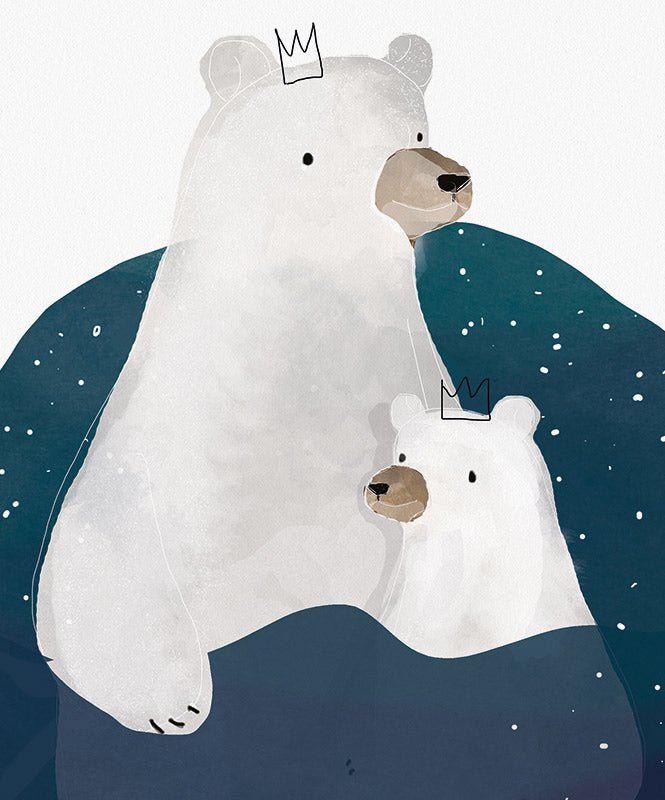 Poster Ursos Polares - Posters Catita illustrations