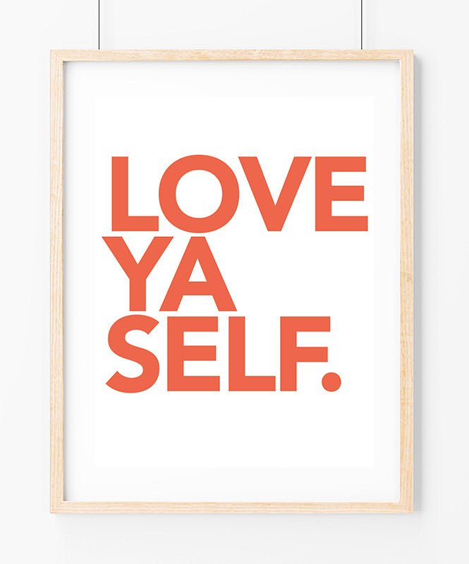 Postrer Love Ya Self - Posters Catita illustrations