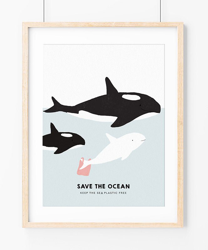 Save the Ocean - Posters Catita illustrations