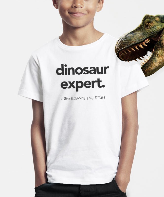 T-Shirt Dinosaur Expert - T-shirts Catita illustrations