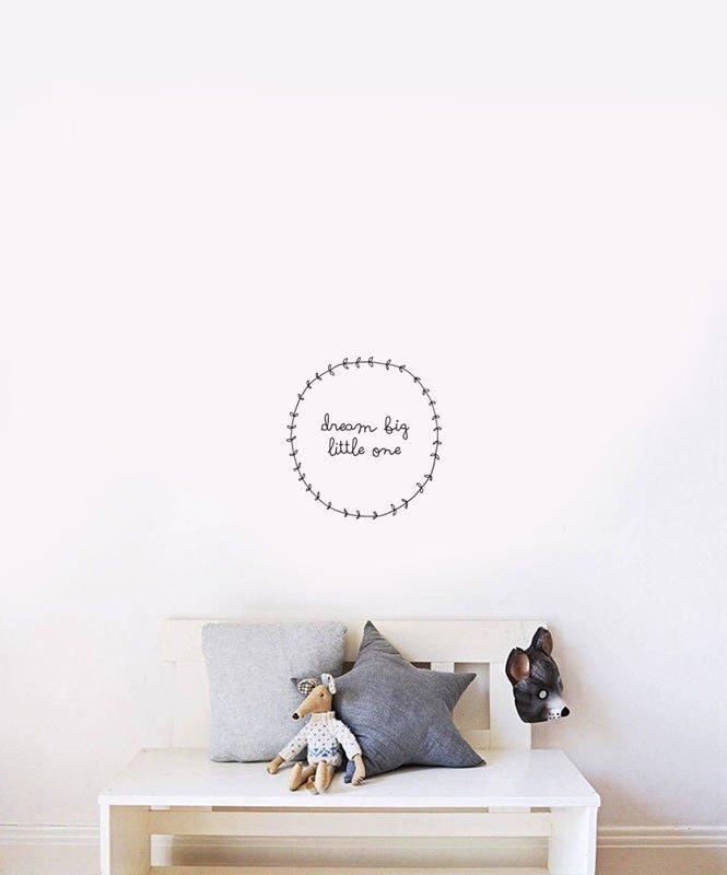 Vinil Dream Big Wall - Vinis de Parede Catita illustrations