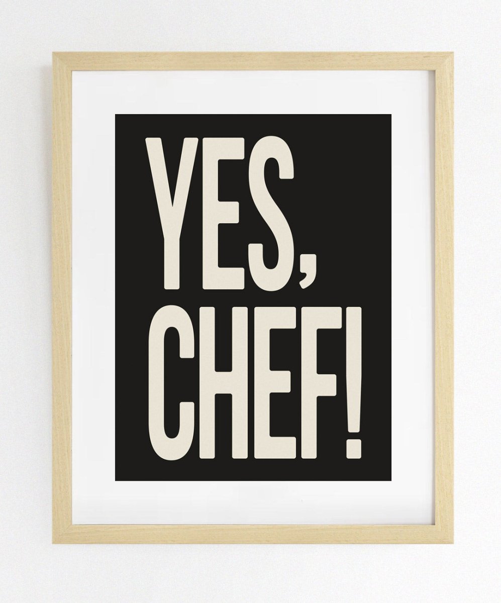 Yes, Chef! - Posters Catita illustrations