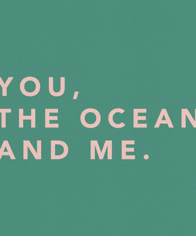 You, the Ocean and Me - Posters Catita illustrations